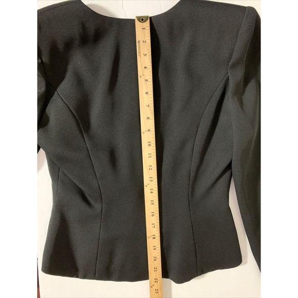 Nah Nah Collection Evening Jacket Black Beaded Rare Designer SAMPLE Blazer 8 - Picture 11 of 15